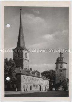 Arnstadt, Jacobskirche und Riedturm