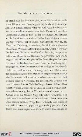 Die Maschinerie der Welt