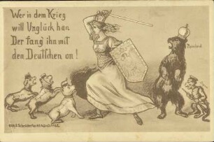 Wer in dem Krieg will Unglück han [...]