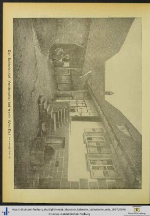 Illustration: Der Schierlenhof (Vorderseite) bei Wörth (Unt.-Els.)