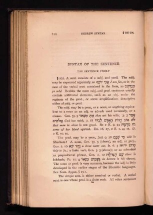 Syntax of the Sentence