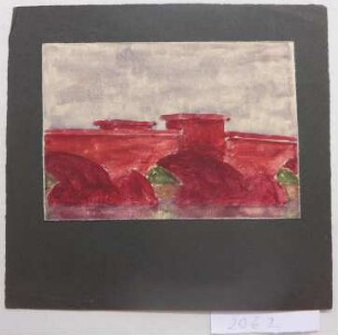 [Steinerne Bogenbrücke in Rot]