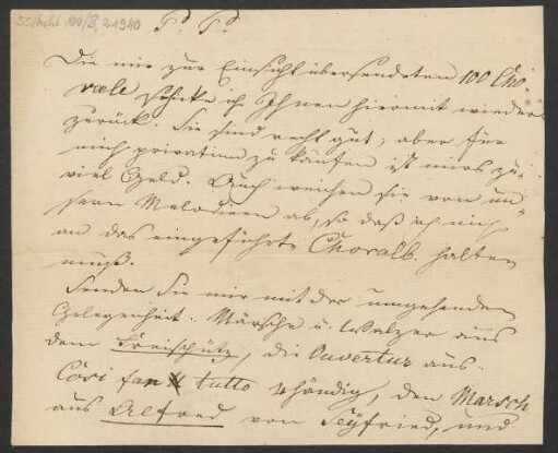 Brief an B. Schott's Söhne : 20.12.1822