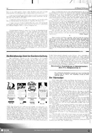 Der Uhrmacher