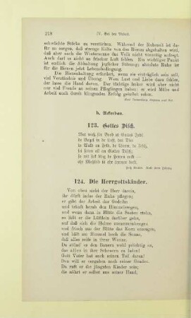b. Ackerbau
