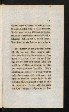 105-116, Der Eingang in den Schloßhof nimmt ...