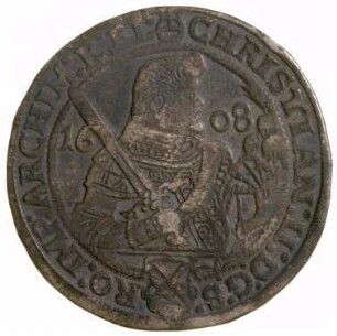 Münze, Doppeltaler, 1608