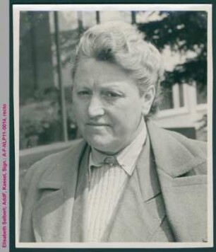Porträt von Elisabeth Selbert