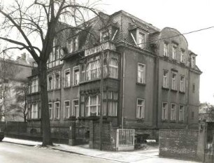 Dresden-Trachau, Reichenberger Straße 10. Wohnhaus (A. 20. Jh.). Straßenansicht