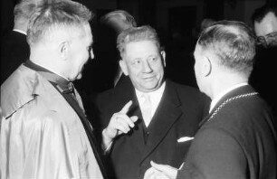 Freiburg: Dr. Eckert, Anton Dichtel, Oberbürgermeister Dr. Brandel