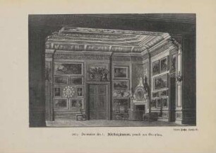 1821. Decoration Nr. 2. Försterzimmer, gemalt von Gropius