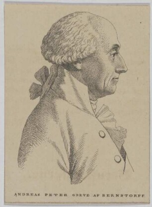 Bildnis des Andreas Peter af Bernstorff