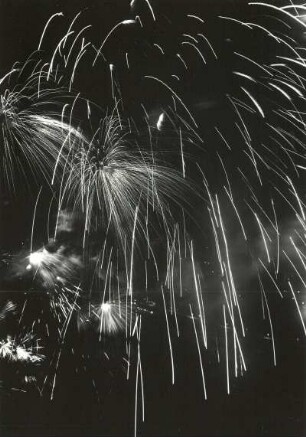 Rathen. Feuerwerk