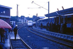 Hamburg: Bahnhof Messe: Internationale Verkehrsausstellung Hamburg