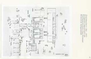 Fernsehfilmproduktion, Göttingen (Diplomarbeit bei Peter Poelzig): Grundriss Erdgeschoss 1:200