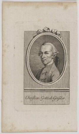 Bildnis des Christian Gottlieb Geißler