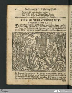 [Fest der Erscheinung]