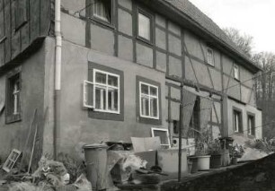 Lunzenau-Rochsburg, Bergstraße 3. Häuslerhaus (um 1700)