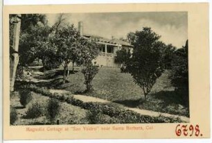 Santa Barbara. Magnolia Cottage at San Ysidro