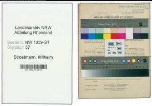 Entnazifizierung Wilhelm Stroetmann , geb. 20.04.1893 (Kaufmann)