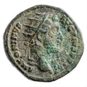 Münze, Dupondius, 145 - 161 n. Chr.