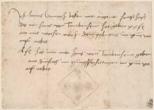 Quittung über 21 im Jahre 1514 von Hans Taubenheim für Arbeit erhaltene Gulden