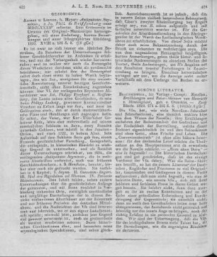 Montenglaut, H. A. M. v.: Novellen, Erzählungen und Reiseskizzen. Bd. 1-2. Braunschweig: Verlags-Comptoir 1830