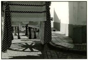 Spanien. Villamanrique de la Condesa. Straßenszene