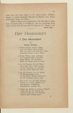 Der Heimatort