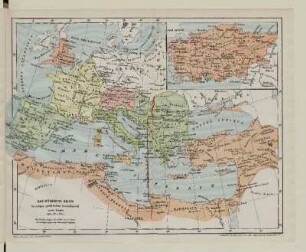 Das Römische Reich in seiner größesten Ausdehnung unter Trajan. (98-117 n. Chr.)