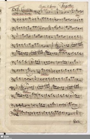 1306. Cavatina: Batti il ferro / Seydelmann, F.