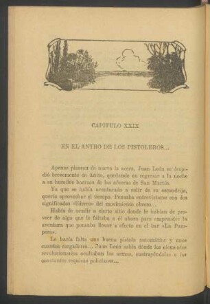 Capítulo XXIX - En el antro de los pistoleros...