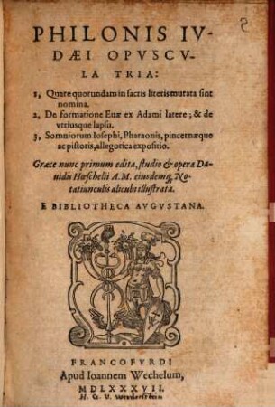 Opuscula tria