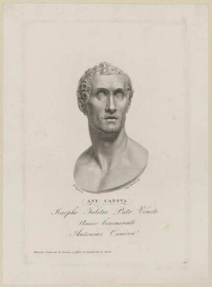 Bildnis des Ant. Canova