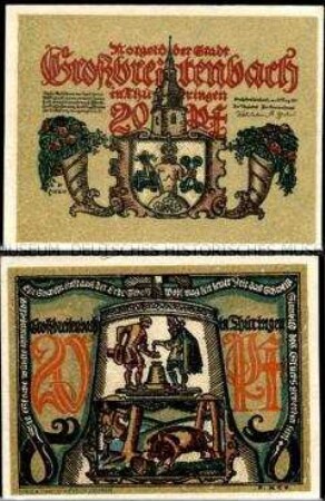 Großbreitenbach 20 Pfennig, Notgeldserie
