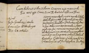 Götten, Jacob. Wittenberg, 28.10.1690.