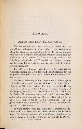 Neuerungen in der Tiefbohrtechnik : zweites Supplement der "Anleitung zum Gebrauche des Erdbohrers"