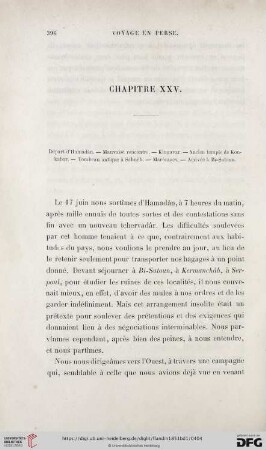 Chapitre XXV