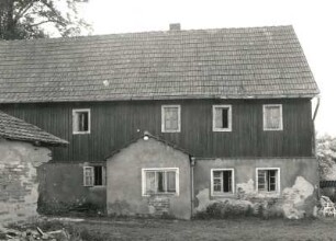 Medingen, Rosenthal 15. Gehöft (1801/1815). Hofansicht des Wohnstallhauses