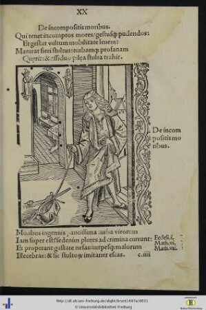 De incompositis moribus
