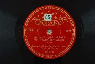 Erzengel Gabriel verkündet den Hirten Christi Geburt : II. Teil