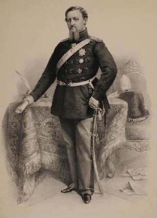 Bildnis von Friedrich VII. (1808-1863), König von Dänemark