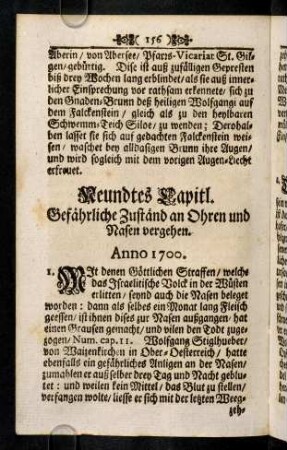 156-159, Neundtes Capitl