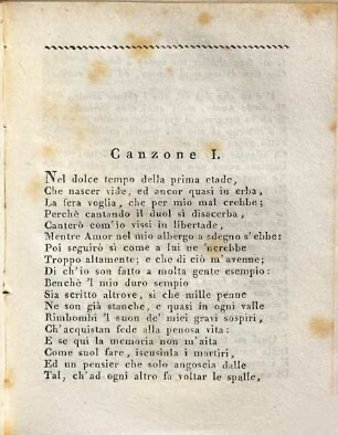 Canzoni