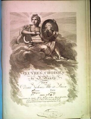 Oeuvres choisies pour deux violons, alto et basse, 10,1