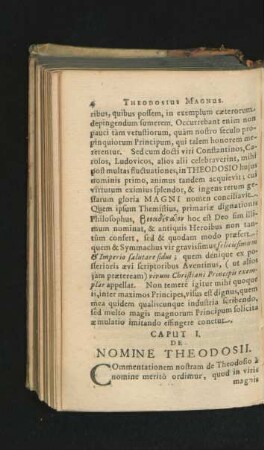 Caput I. De Nomine Theodosii.