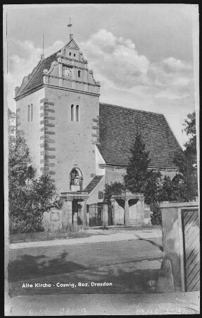 Coswig. Alte Kirche
