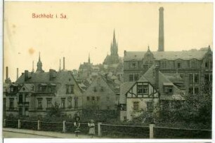 Buchholz. Blick auf Buchholz