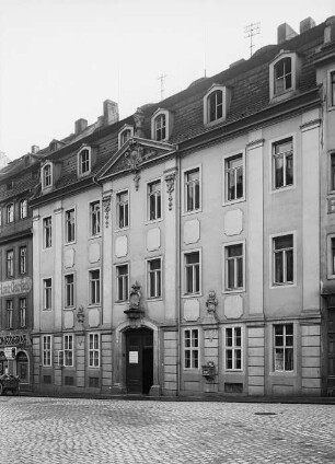 Dresden-Neustadt, Große Meißner Straße 15, Alte Landesdirektion, Fassadenansicht