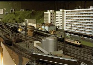 Lindau: Luitpoldkaserne; Modelleisenbahn, Bahnhofsanlage